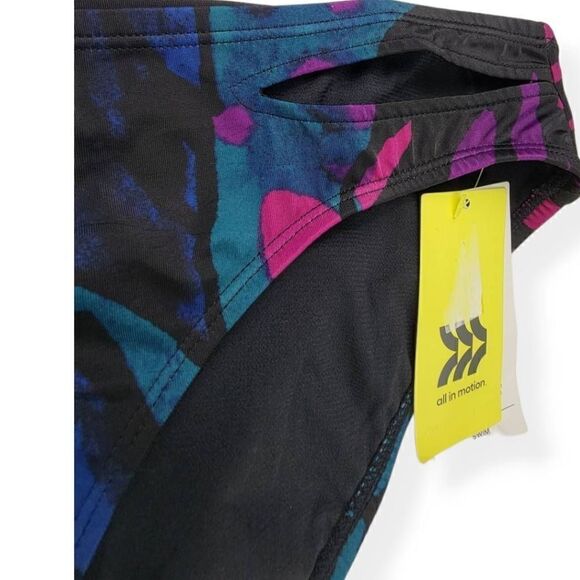 All in Motion Multi Colored Bikini Bottom  Small 4-6 - Picture 3 of 4
